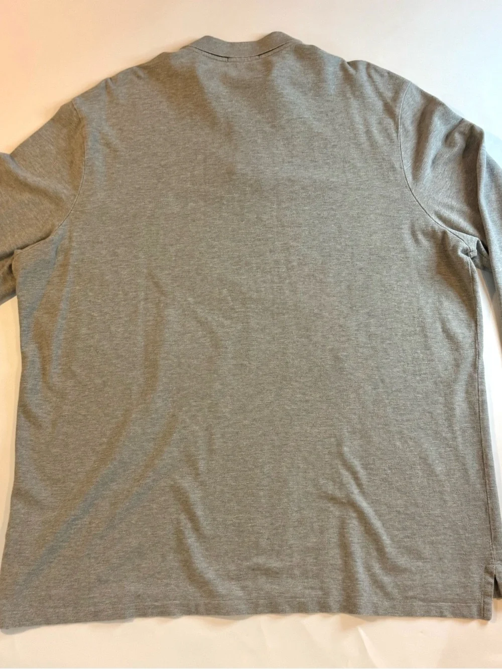 Polo Ralph Lauren Long Sleeve Polo Shirt Men's Size XXL Classic Fit Gray